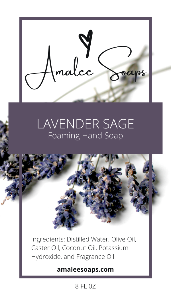 Lavender Sage Foaming Hand Soap