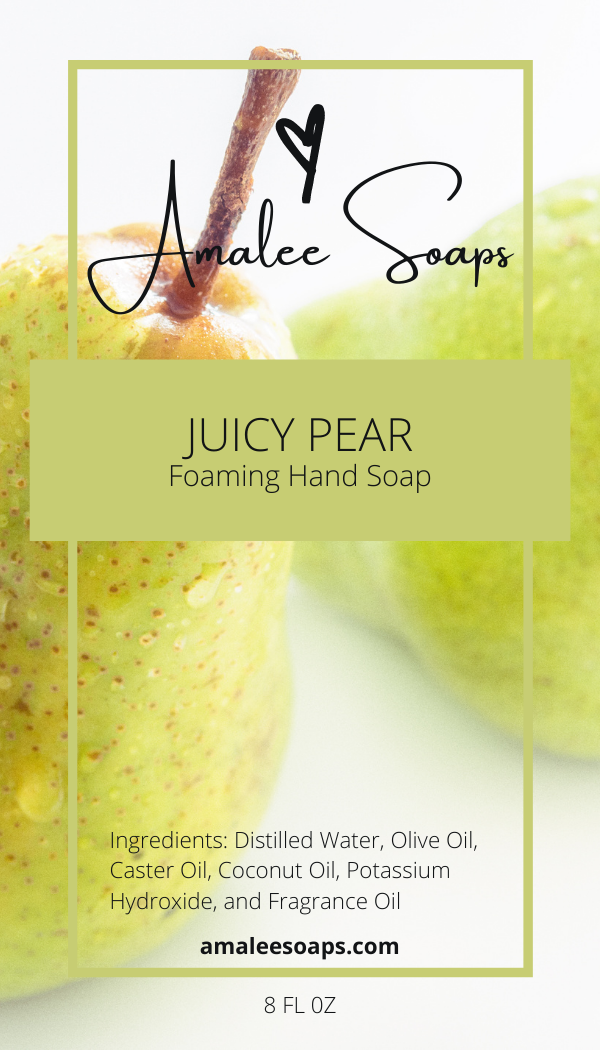 Juicy Pear Foaming Hand Soap